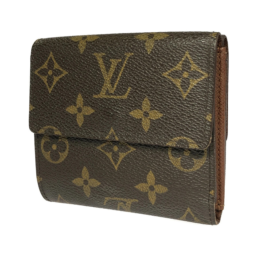 Louis Vuitton Bi fold Wallet Double Snap Closure Portemonnaie Billet Carte